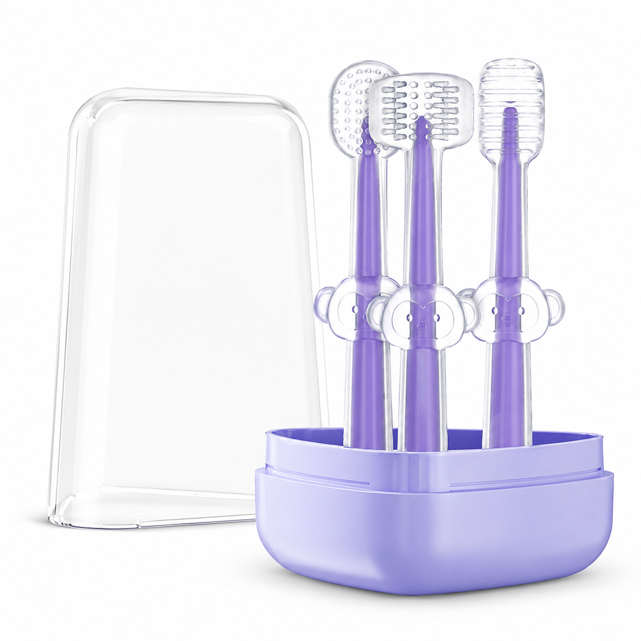 3 Pcs Baby Training Toothbrush Set