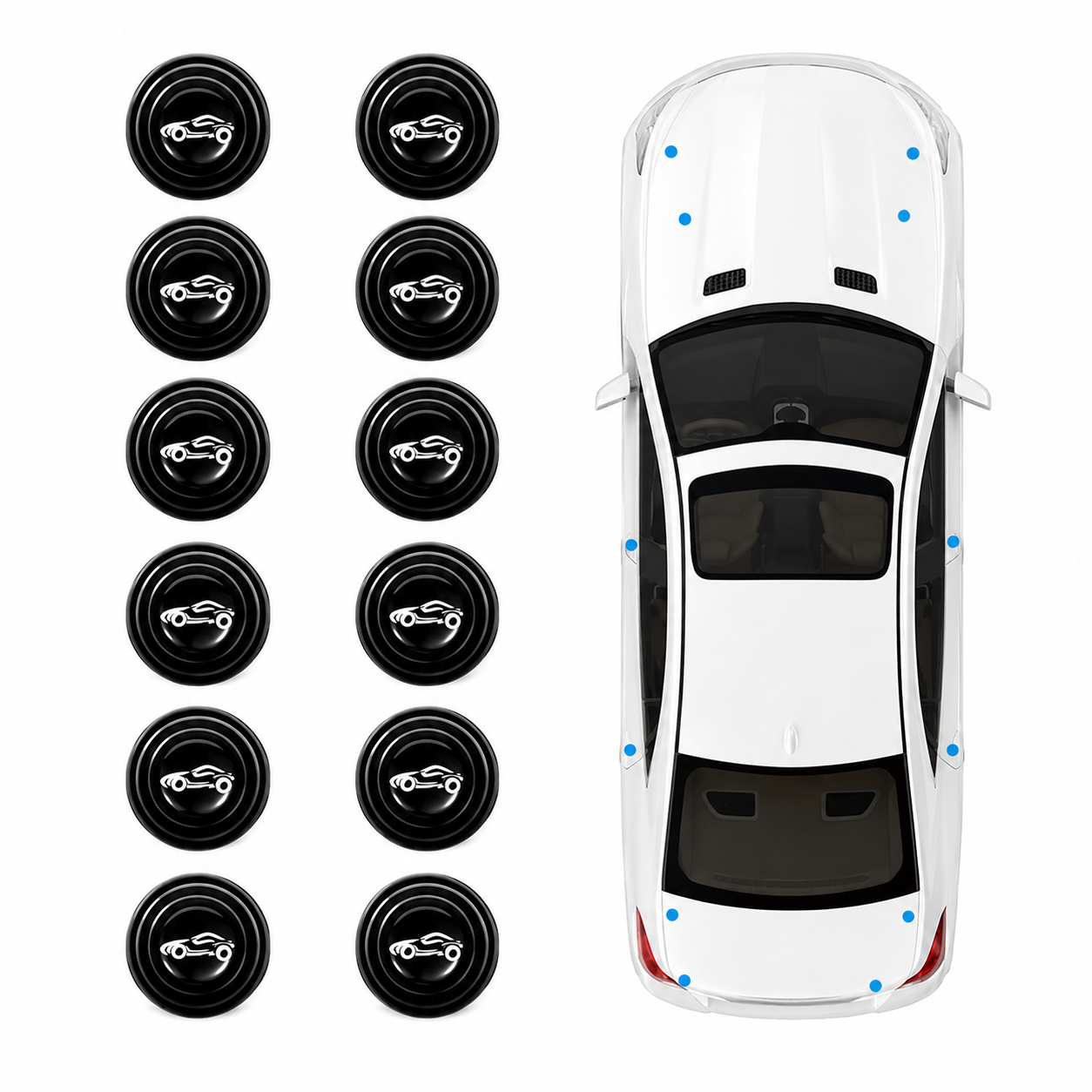 Car Door Shock Absorber Rubber Pads ( 20 PCS )